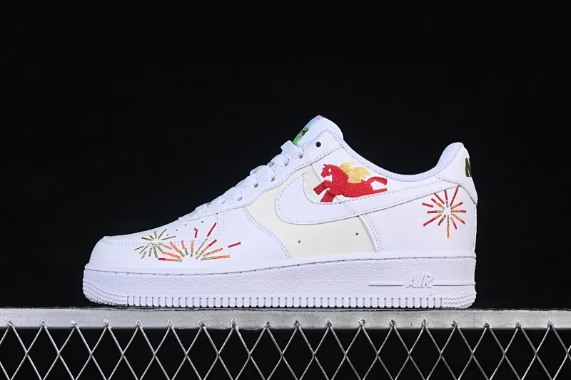 All categories Nk Air Force 1 Air Force series Nk Air Force 1 Low Air Force low-top Nike Air Force 1'07 Low Year of the Horse limited edition Air Force 1 low-top casual sneakers IQ1133-111